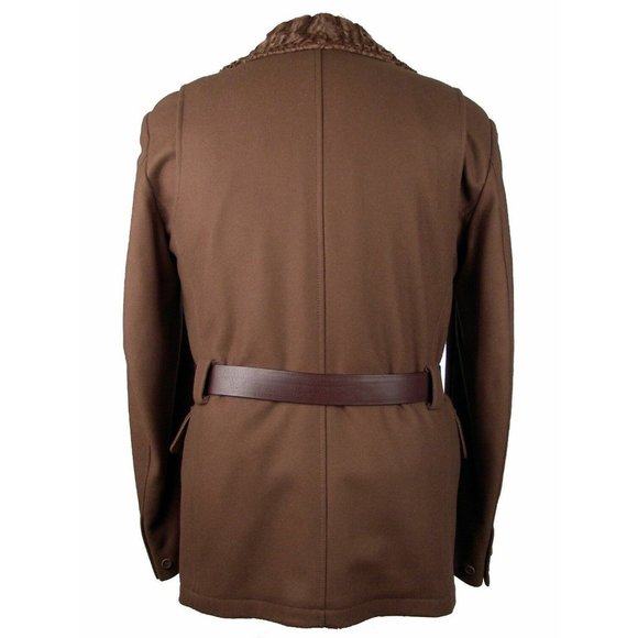 $4500 Belstaff Luxurious Black Label Catwalk Wool Astrakhan Avus Jacket Size L - Picture 5 of 11